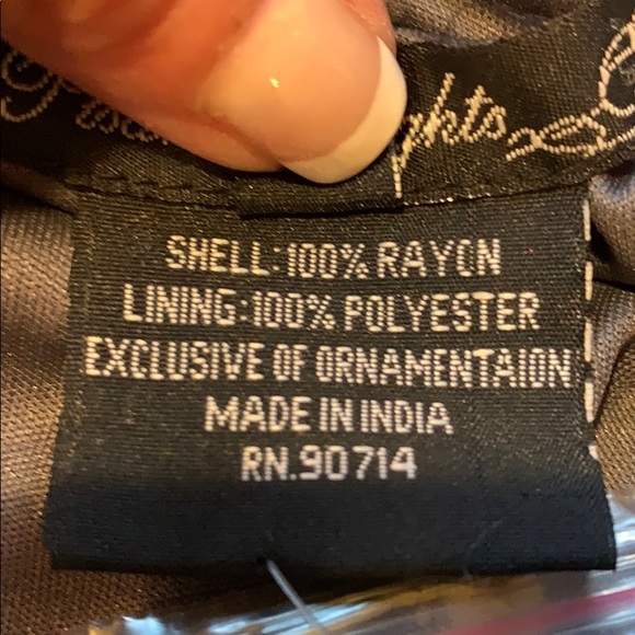 Pisarro Nights Beaded Dress-Size 10 - Picture 7 of 8